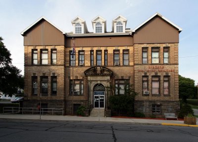 Current Police/Municipal building, former Berwind White Coal Mining Headquarters (2007)