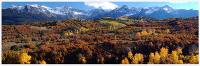 Mt Sneffels Viewing from Dallas Divine Road