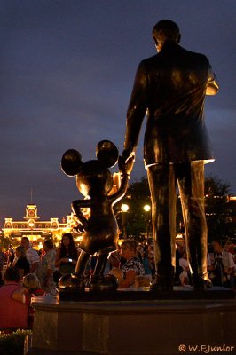 Walt Disney and Mickey