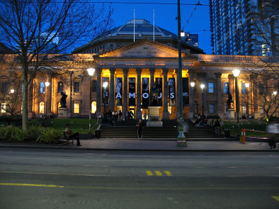 State library of Victoria in Swanston street