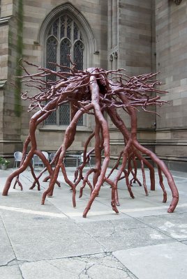 Tree Sclupture, Trinity Church