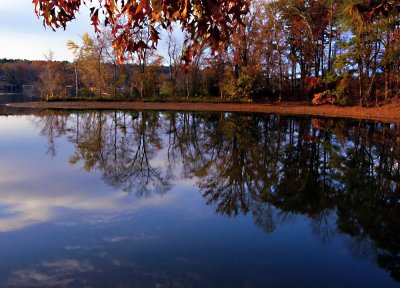 Reflections of a fall day