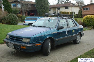 Coach Rob`s Old Team Car - 1990 Dodge Shadow