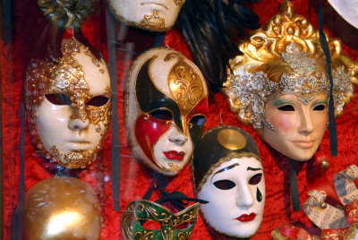 Mascherine del Carnival, Venezia