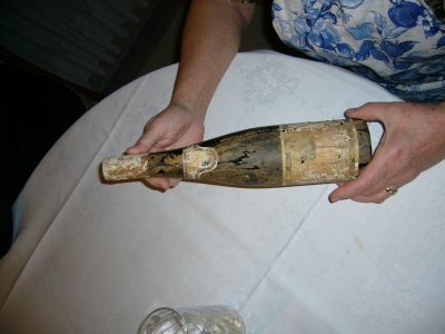 A bottle fo wine from 1947