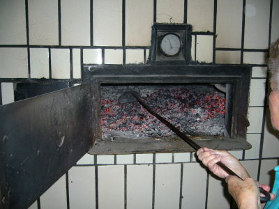 Leveling the coals