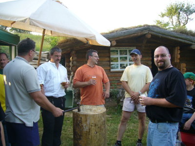 Dirk, Frank, Mark, ?, und Ich