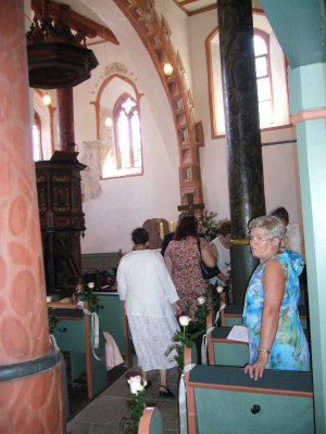 Inside in the Chapel