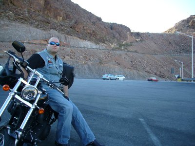 The start of the Road Trip, Hoover Dam (No Beard)