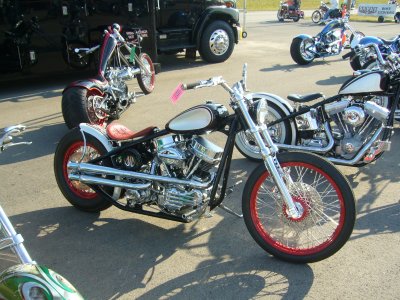 Custom Bike at Black Hills Harley Davidson