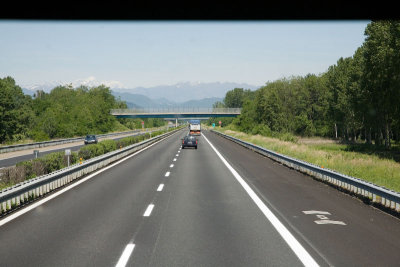 On the Road in Italy