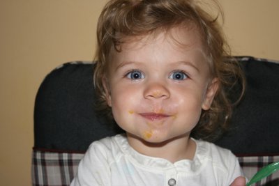 Emma in Highchair