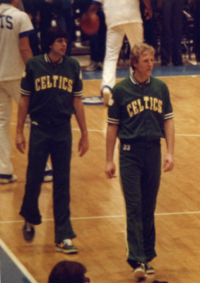 Larry Bird and Kevin McHale