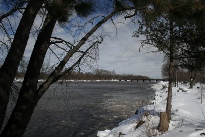 March 18, 2007River and Snow