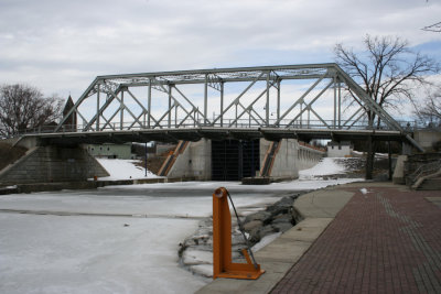 Bridge at Erie Canal Lock 2