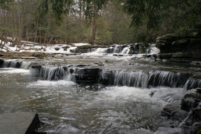 Waterfalls on Bozenkill