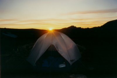 Froze to Death Plateau Sunset<br>Montana 