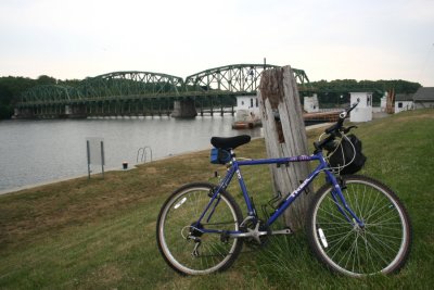 Bike and Erie Canal<BR>July 4, 2007
