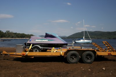 Big Trailer / Small Boat