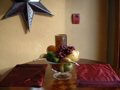 Included in your stay is a welcome package, comprised of breakfast basics, plus fresh fruit...