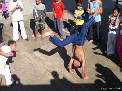 Capoeira demonstration, Florianopolis