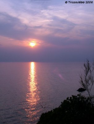 Sunset on the Riviera