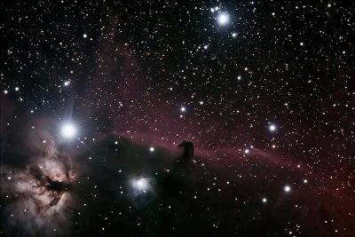 Horsehead and Flame Nebula's