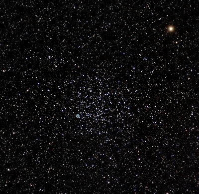 M 46 (NGC 2437) and Planetary Nebula in Puppis