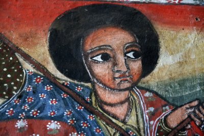 St. George depicted in Ura Kidane Meret Church