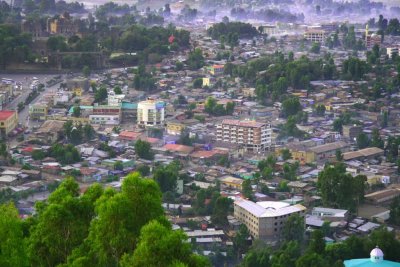 Gondar in the morning light