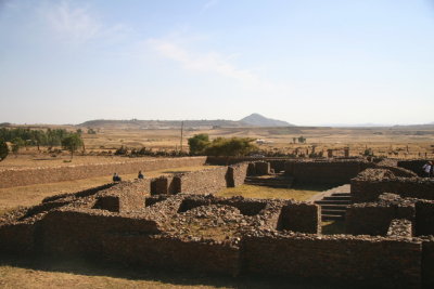 Remains of an ancient palace near Dongar, said to be the palace of the Queen of Sheba