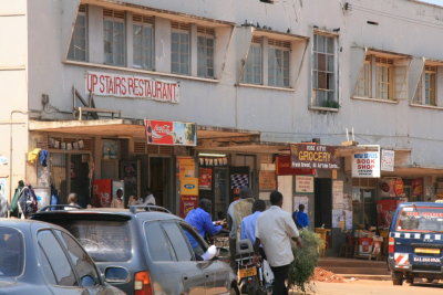 Street scene in Entebbe