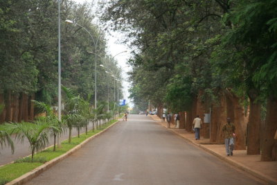 Pristine Kigali streets