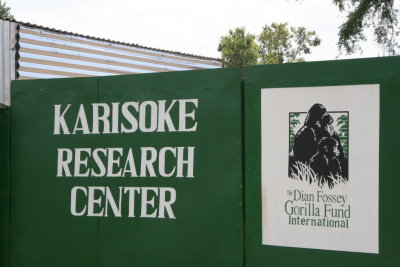The Karisoke Research Center, headquarters for the Dian Fossey Gorilla Fund International's operations in Rwanda.