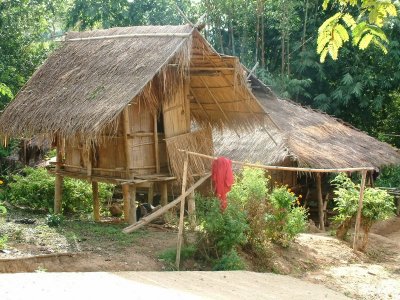 Hill Tribe Village Near Chiang Rai