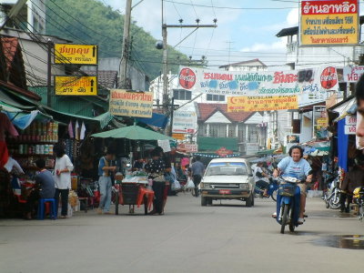 Mae Sai Street Scene