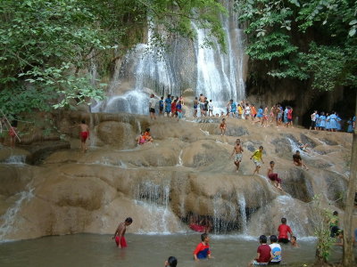 Waterfall Near Kanchanaburi
