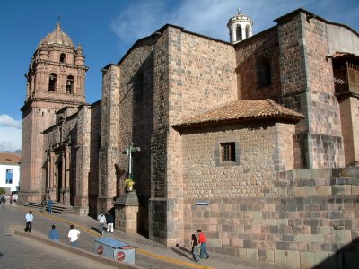 Cathedral in the Plaza de Armas in Cusco
