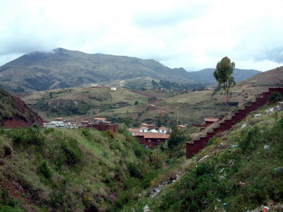 Scenery outside Cusco