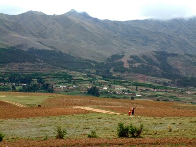 Farmland near Cusco