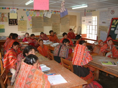 School in Willoq, near Ollantaytambo