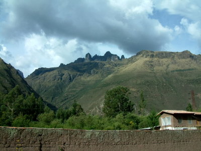 Mountains surrounding the Sacred Valley