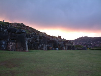 Sachsayhuaman at dusk