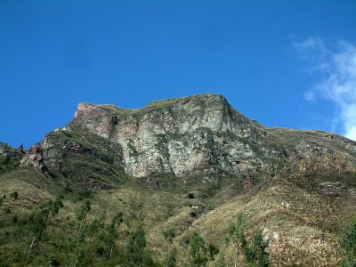 Mountains between Cusco and Machu Picchu