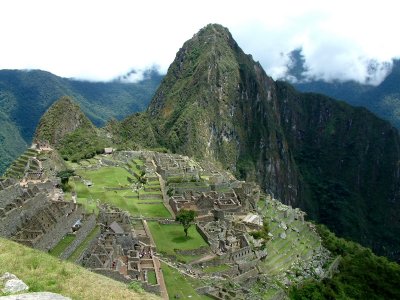 Overview of Machu Picchu and Wayna Picchu