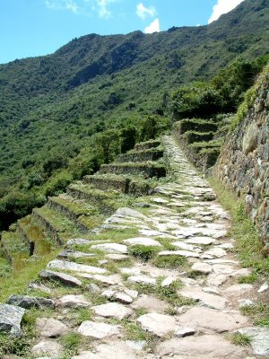 Last portion of the Inca Trail