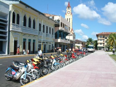 Motorbikes in Iquitos