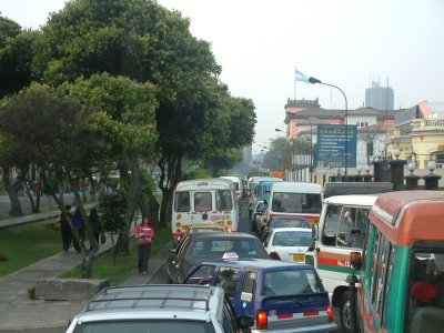 Lima's legendary traffic