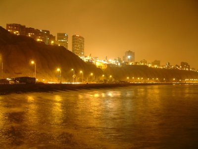 Miraflores by night