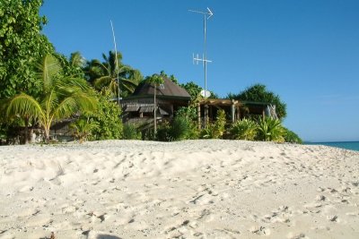 Main building on Mounu Island